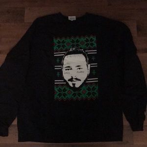 Post Malone Ugly Christmas Sweater